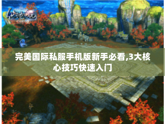 完美国际私服手机版新手必看,3大核心技巧快速入门 完美国际私服手机版新手必看,3大核心技巧快速入门