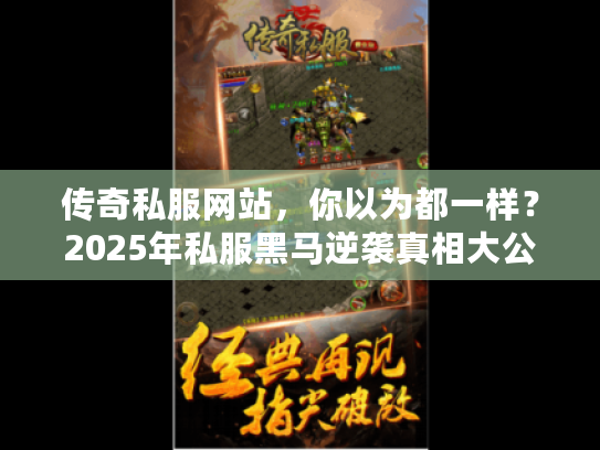 传奇私服网站，你以为都一样？2025年私服黑马逆袭真相大公开！
