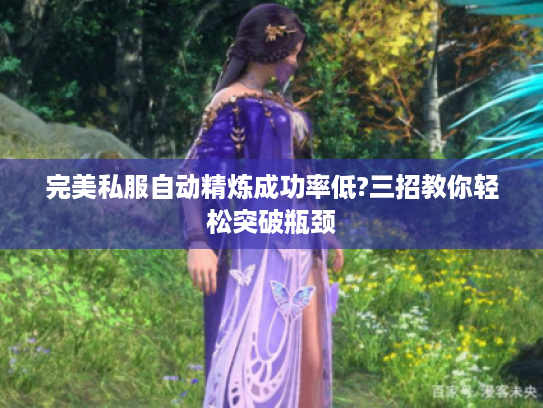 完美私服自动精炼成功率低?三招教你轻松突破瓶颈