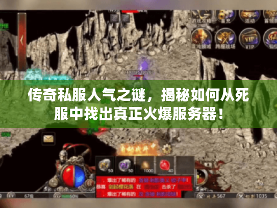 传奇私服人气之谜,揭秘如何从死服中找出真正火爆服务器! 传奇私服人气之谜,揭秘如何从死服中找出真正火爆服务器!