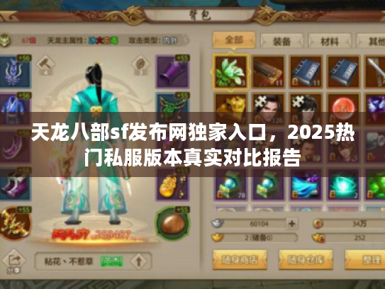天龙八部sf发布网独家入口，2025热门私服版本真实对比报告