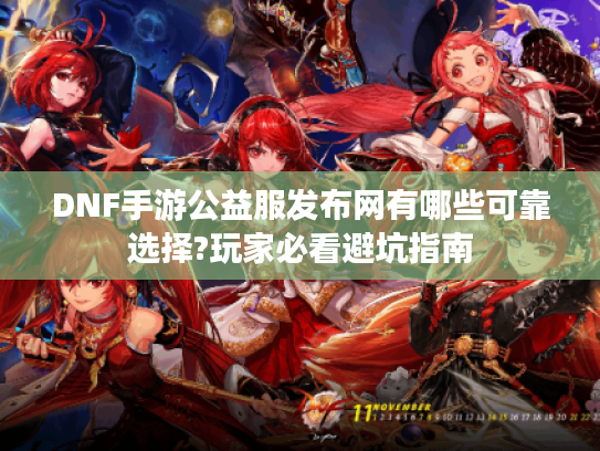 DNF手游公益服发布网有哪些可靠选择?玩家必看避坑指南