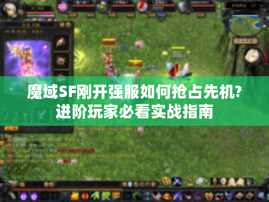 魔域SF刚开强服如何抢占先机?进阶玩家必看实战指南