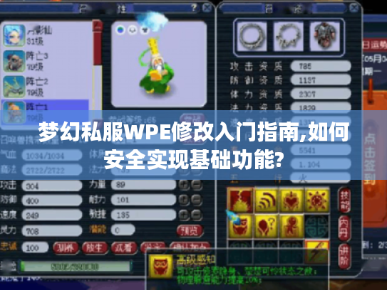 梦幻私服WPE修改入门指南,如何安全实现基础功能? 梦幻私服WPE修改入门指南,如何安全实现基础功能?