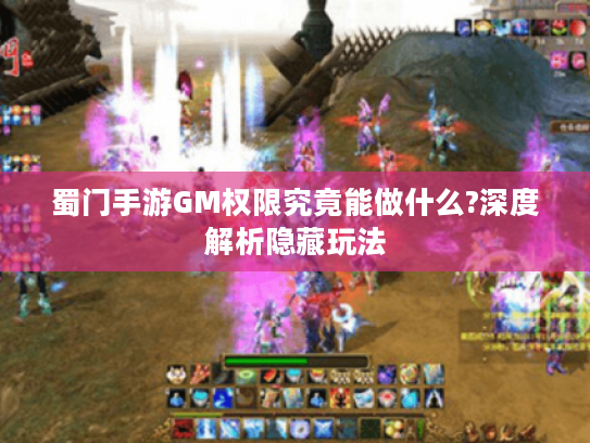 蜀门手游GM权限究竟能做什么?深度解析隐藏玩法 蜀门手游GM权限究竟能做什么?深度解析隐藏玩法
