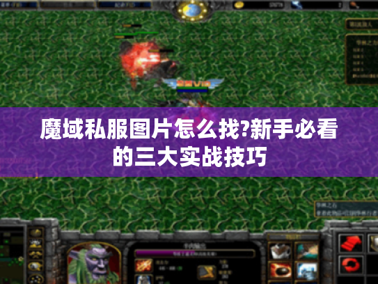 魔域私服图片怎么找?新手必看的三大实战技巧