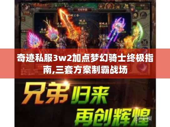 奇迹私服3w2加点梦幻骑士终极指南,三套方案制霸战场