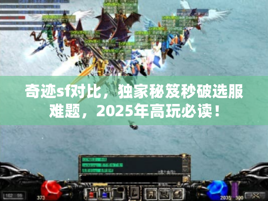 奇迹sf对比，独家秘笈秒破选服难题，2025年高玩必读！