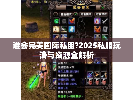 谁会完美国际私服?2025私服玩法与资源全解析