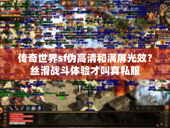 传奇世界sf伪高清和满屏光效？丝滑战斗体验才叫真私服