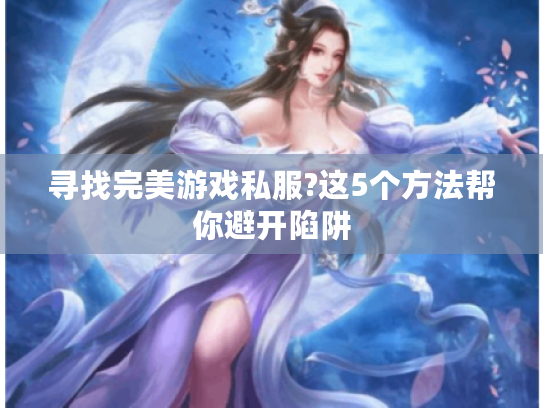 寻找完美游戏私服?这5个方法帮你避开陷阱