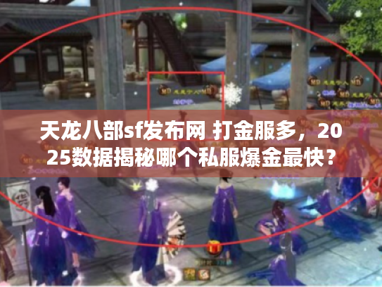 天龙八部sf发布网 打金服多，2025数据揭秘哪个私服爆金最快？