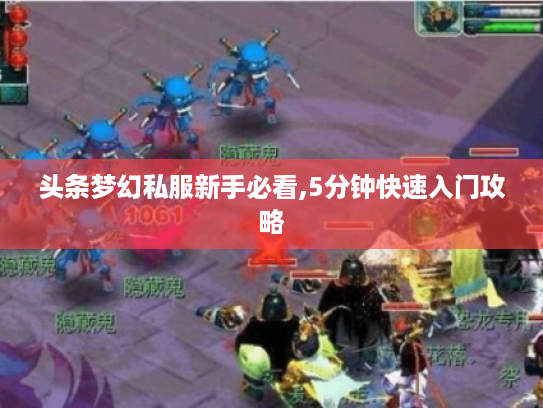 头条梦幻私服新手必看,5分钟快速入门攻略