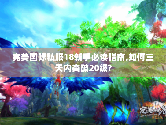完美国际私服18新手必读指南,如何三天内突破20级? 完美国际私服18新手必读指南,如何三天内突破20级?