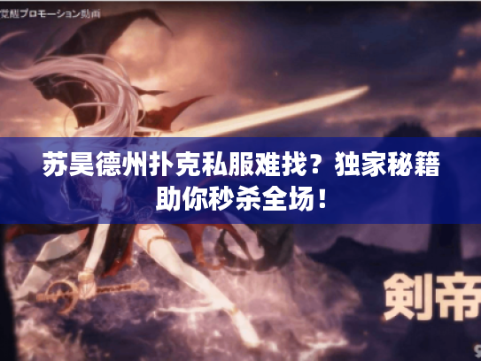 苏昊德州扑克私服难找？独家秘籍助你秒杀全场！