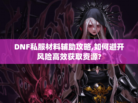 DNF私服材料辅助攻略,如何避开风险高效获取资源?