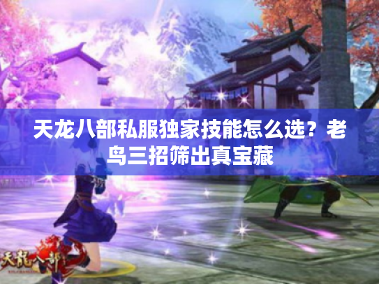 天龙八部私服独家技能怎么选？老鸟三招筛出真宝藏