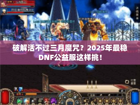 破解活不过三月魔咒？2025年最稳DNF公益服这样挑！