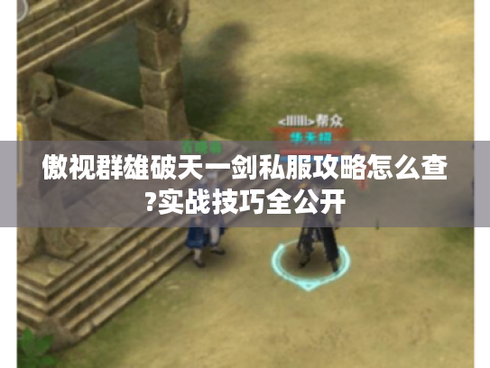傲视群雄破天一剑私服攻略怎么查?实战技巧全公开