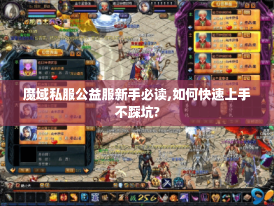 魔域私服公益服新手必读,如何快速上手不踩坑?