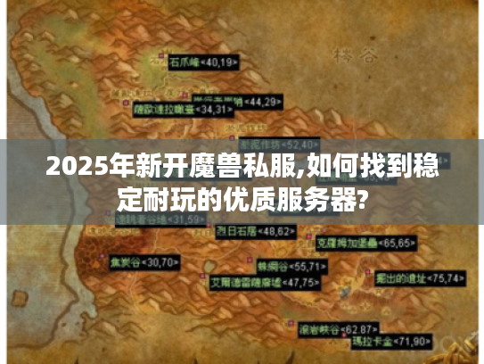 2025年新开魔兽私服,如何找到稳定耐玩的优质服务器?