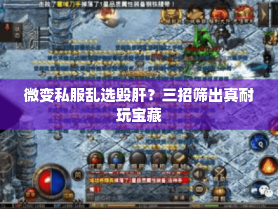 微变私服乱选毁肝？三招筛出真耐玩宝藏