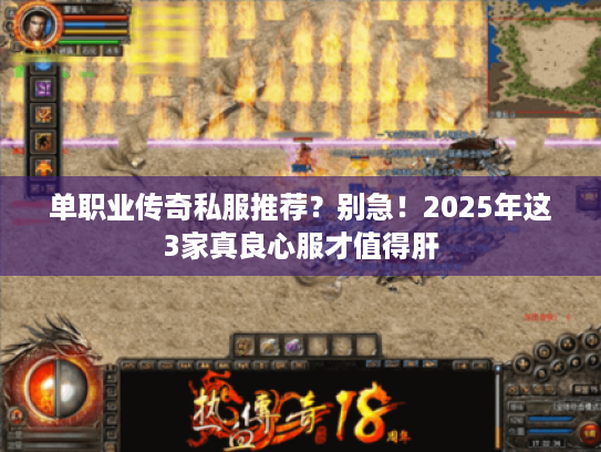 单职业传奇私服推荐？别急！2025年这3家真良心服才值得肝