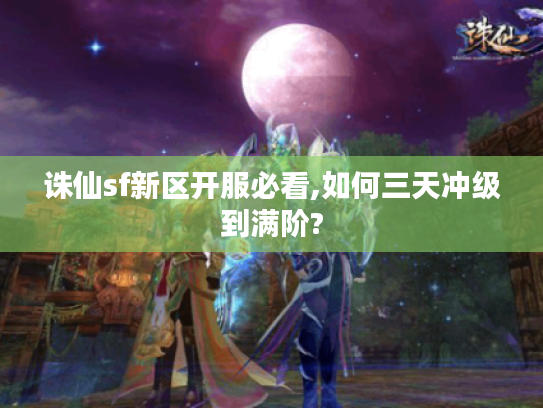 诛仙sf新区开服必看,如何三天冲级到满阶?