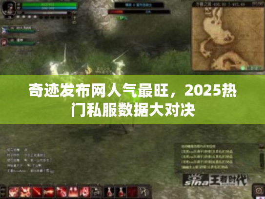 奇迹发布网人气最旺，2025热门私服数据大对决