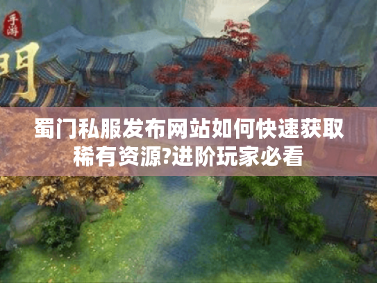 蜀门私服发布网站如何快速获取稀有资源?进阶玩家必看