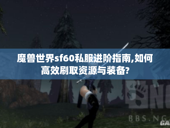 魔兽世界sf60私服进阶指南,如何高效刷取资源与装备?