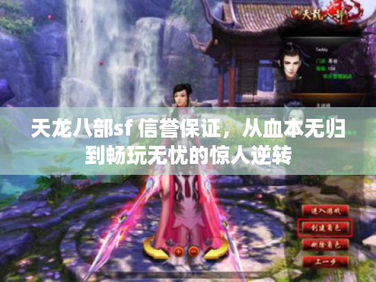 天龙八部sf 信誉保证，从血本无归到畅玩无忧的惊人逆转