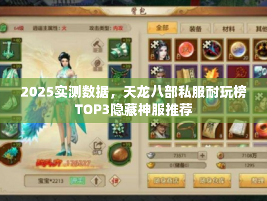 2025实测数据，天龙八部私服耐玩榜TOP3隐藏神服推荐