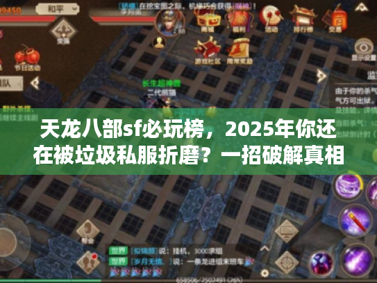 天龙八部sf必玩榜，2025年你还在被垃圾私服折磨？一招破解真相
