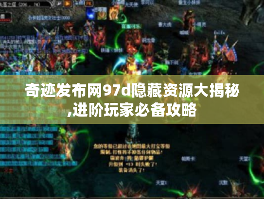 奇迹发布网97d隐藏资源大揭秘,进阶玩家必备攻略