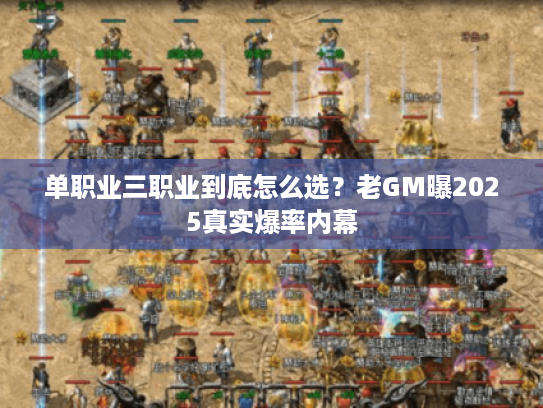 单职业三职业到底怎么选？老GM曝2025真实爆率内幕