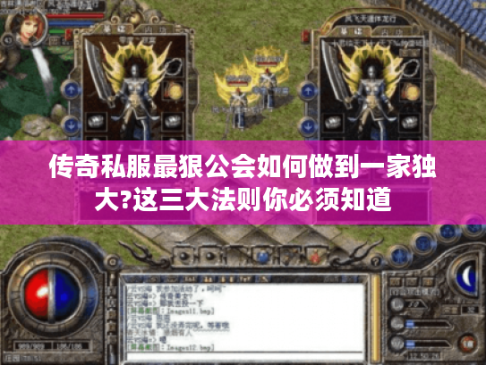 传奇私服最狠公会如何做到一家独大?这三大法则你必须知道 传奇私服最狠公会如何做到一家独大?这三大法则你必须知道
