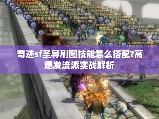 奇迹sf圣导刷图技能怎么搭配?高爆发流派实战解析