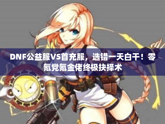 DNF公益服VS首充服，选错一天白干！零氪党氪金佬终极抉择术