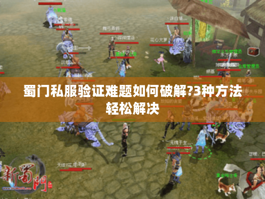 蜀门私服验证难题如何破解?3种方法轻松解决