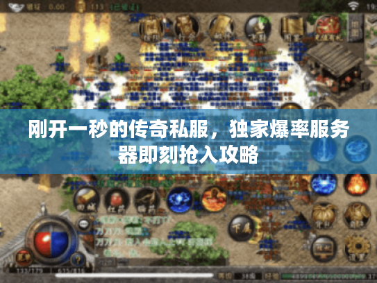 刚开一秒的传奇私服，独家爆率服务器即刻抢入攻略
