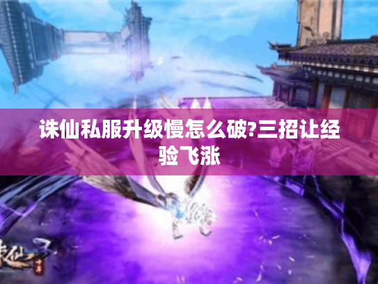 诛仙私服升级慢怎么破?三招让经验飞涨