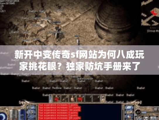 新开中变传奇sf网站为何八成玩家挑花眼？独家防坑手册来了