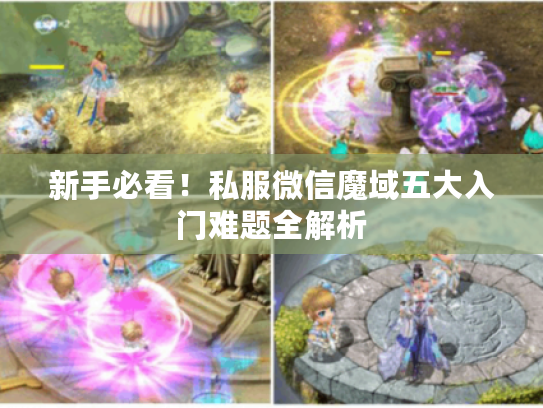 新手必看！私服微信魔域五大入门难题全解析
