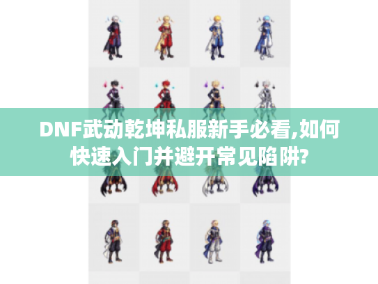 DNF武动乾坤私服新手必看,如何快速入门并避开常见陷阱?