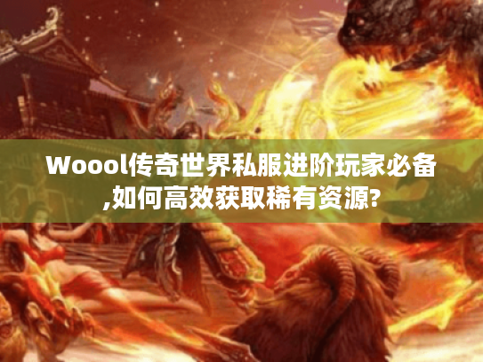 Woool传奇世界私服进阶玩家必备,如何高效获取稀有资源?