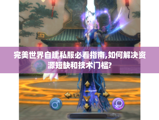 完美世界自建私服必看指南,如何解决资源短缺和技术门槛?