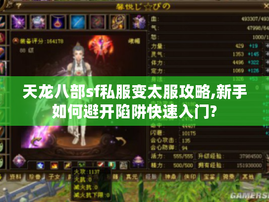 天龙八部sf私服变太服攻略,新手如何避开陷阱快速入门?