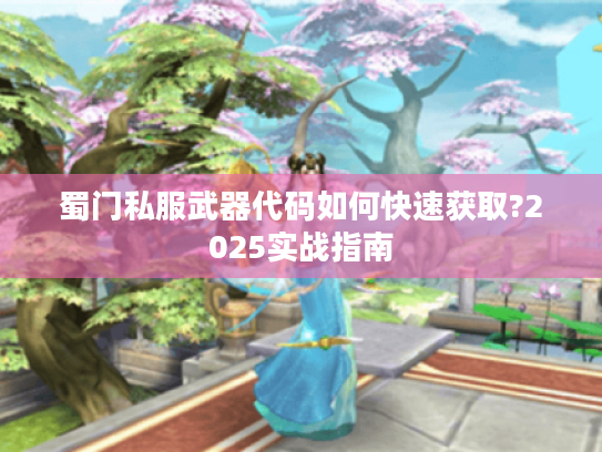 蜀门私服武器代码如何快速获取?2025实战指南