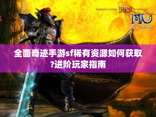 全面奇迹手游sf稀有资源如何获取?进阶玩家指南